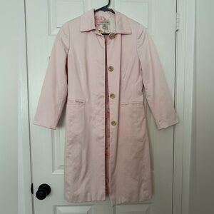 Banana Republic Light Pink Trench Coat